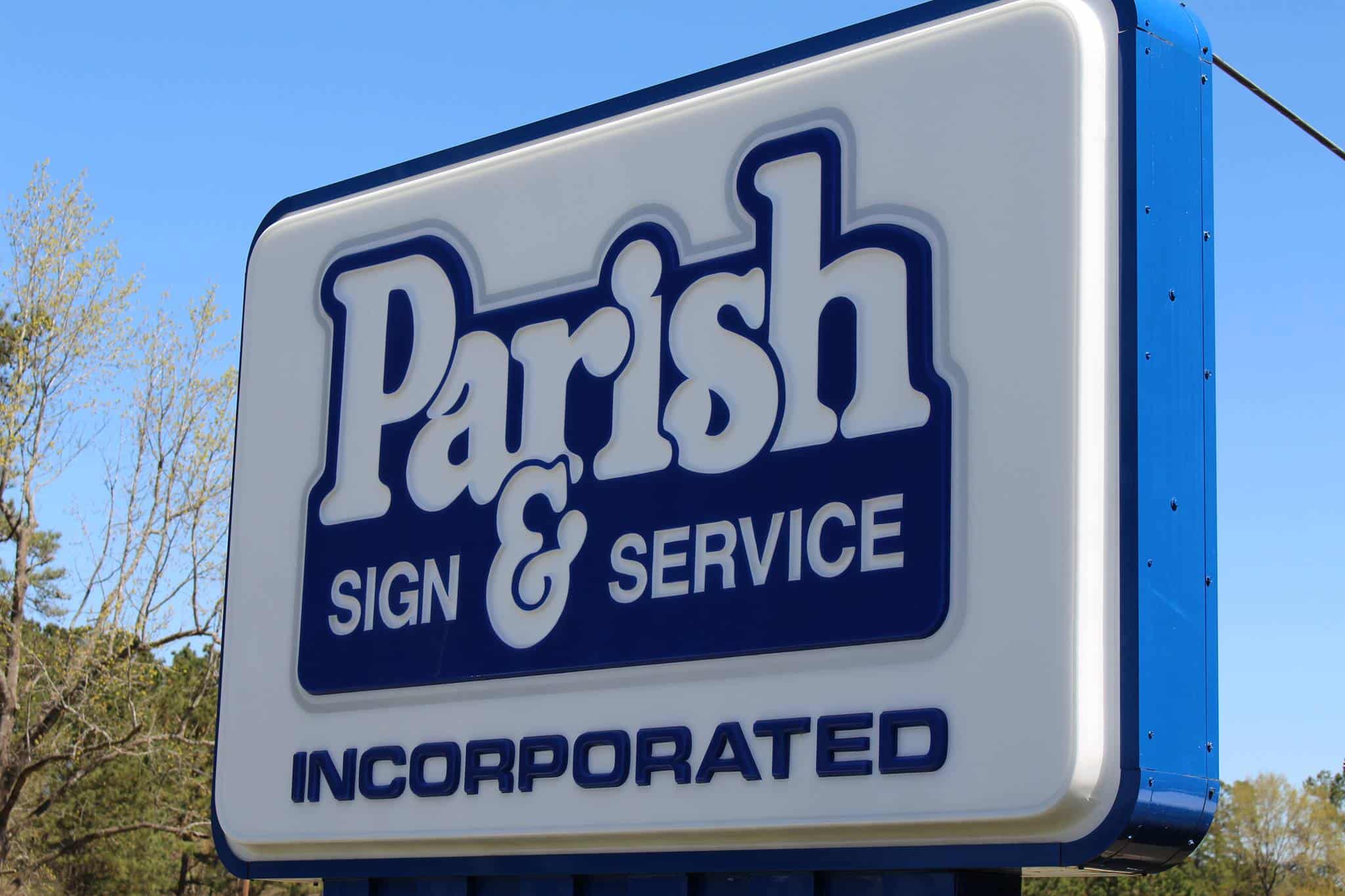 Parish Sign & Servicee